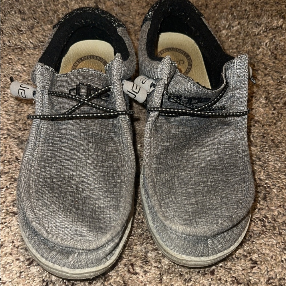 Boys grey Hey Dudes